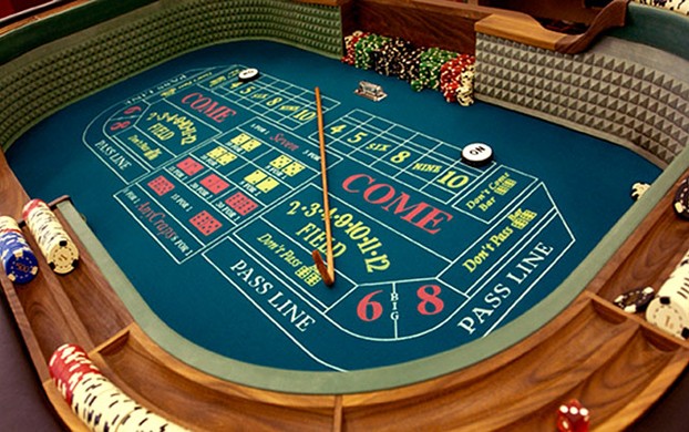 live craps table online